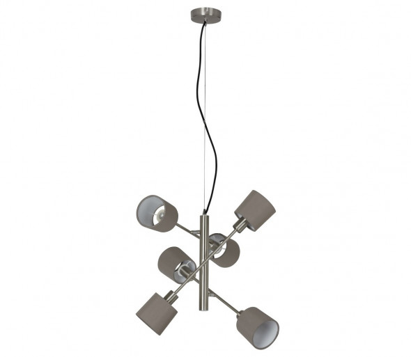 Briloner 4810-062 - Żyrandol na lince 6xE14/5,5W/230V