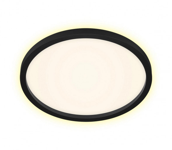 Briloner 7363-015 - LED Plafon CADRE LED/22W/230V d. 42,5 cm czarny