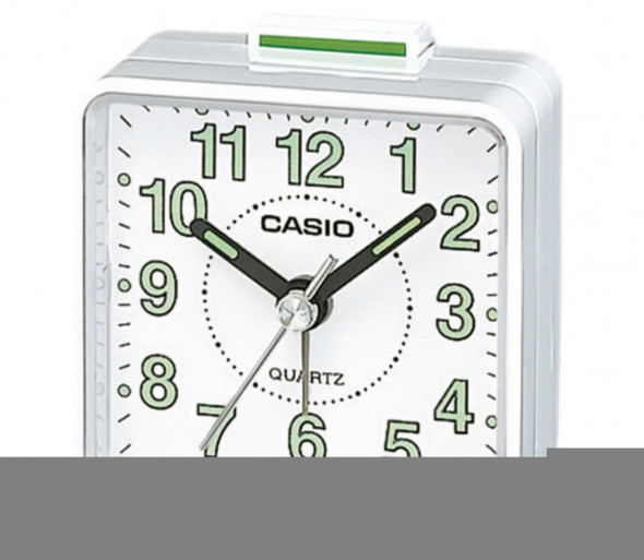 Casio - Budzik 1xAA biały