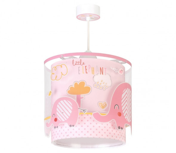 Dalber 61332S - Żyrandol dziecięcy LITTLE ELEPHANT 1xE27/60W/230V