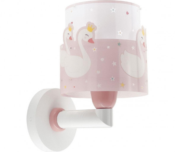 Dalber 61719S - Kinkiet dziecięcy SWEET LOVE 1xE27/60W/230V różowy