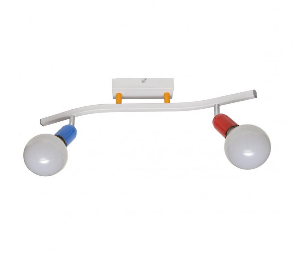 Dziecięce oświetlenie punktowe MORRISON 2xE27/60W/230V