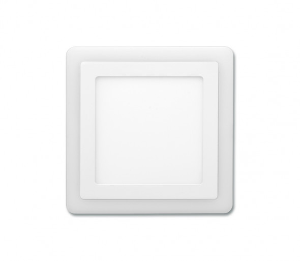 Ecolite DUO-S18W -  LED Oprawa wpuszczana DUO LED/18W/230V + LED/6W