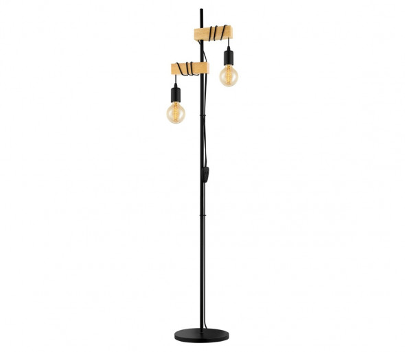 Eglo 32919 - Lampa stołowa TOWNSHEND 2xE27/10W/230V