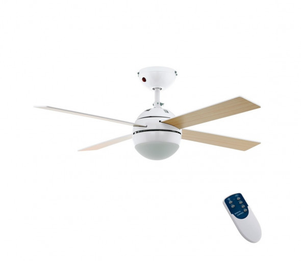 Eglo 35043 - Wentylator sufitowy LOSCIALE 1xE27/60W/230V + ZS