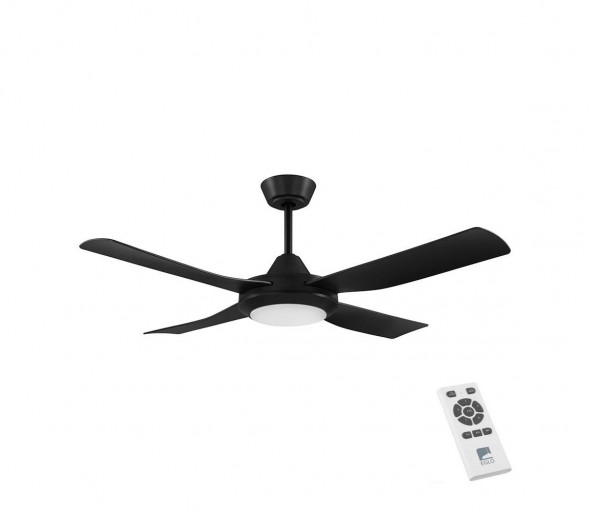 Eglo 35092 - LED Wentylator sufitowy BONDI LED/20W/230V + polot czarny