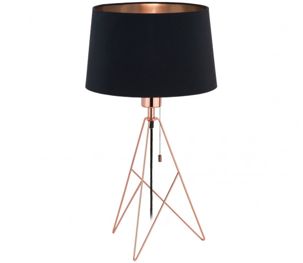Eglo 39178 - Lampa stołowa CAMPORALE 1xE27/60W/230V
