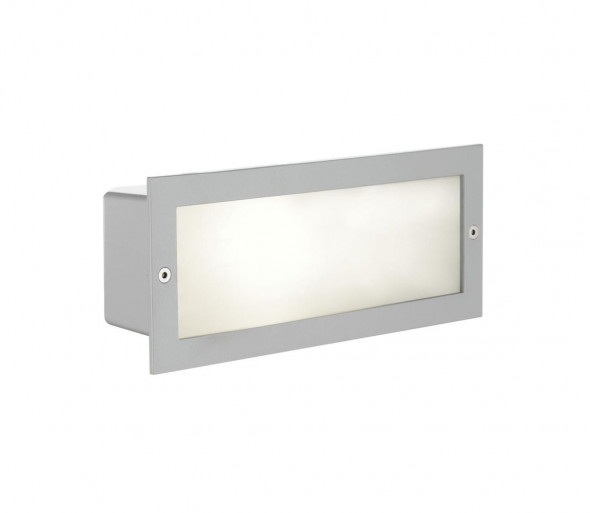 EGLO 88008 - Oprawy do wbudowania bocznego ZIMBA 1xE27/60W srebrny/biały