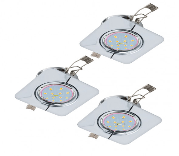 Eglo 94267 - SET 3x LED Oprawa PENETO 3xGU10-LED/5W/230V