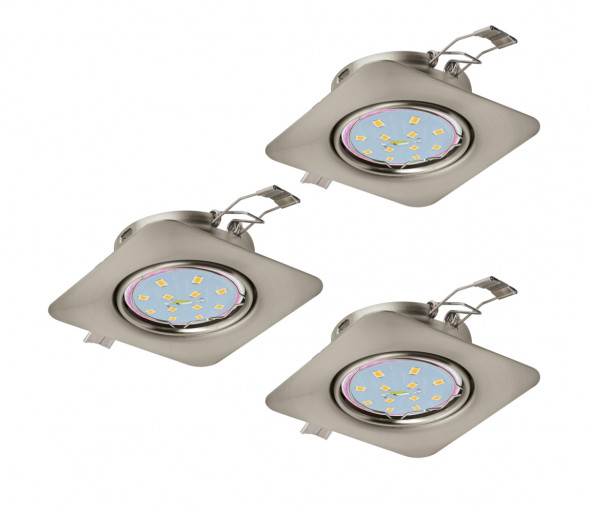 Eglo 94268 - SET 3x LED Oprawa PENETO 3xGU10-LED/5W/230V