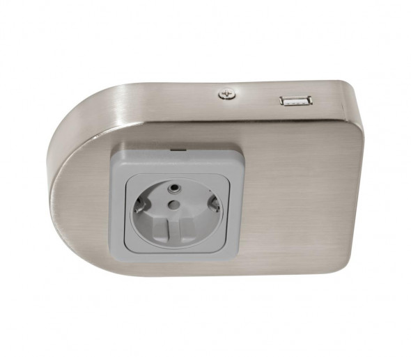 Eglo 94662  - Gnizdo podszafkowe z USB TAXANO