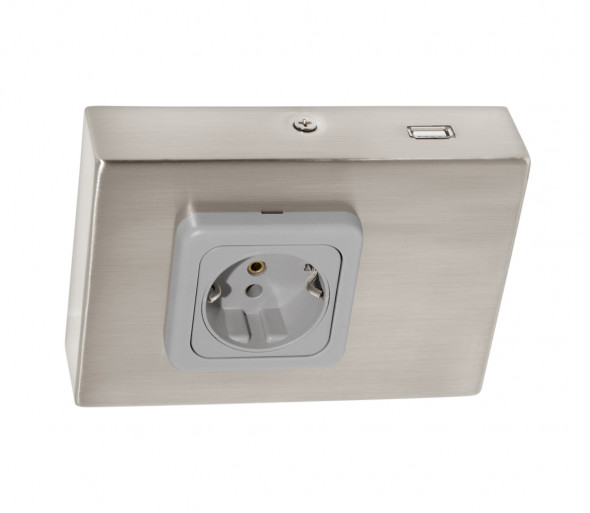 Eglo 94664 - Gniazdko podszafkowe z USB TAXANO