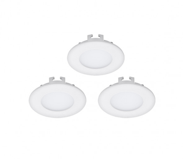 Eglo 94732 - Zestaw 3x LED Oprawa wpuszczana FUEVA 1 3xLED/2,7W/230V
