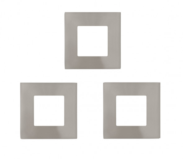 Eglo 94735 - Zestaw 3x LED Oprawa wpuszczana FUEVA 3xLED/2,7W/230V