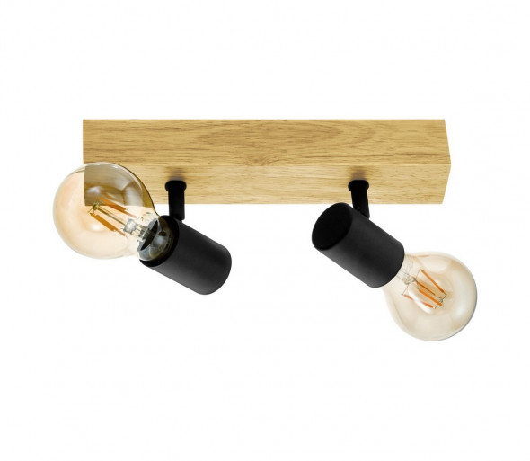 Eglo 98112 - Oświetlenie punktowe TOWNSHEND 2xE27/60W/230V