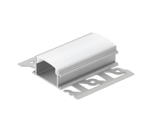 Eglo 99496 - Wbudowany profil do taśm LED RECESSED 62x14x2000 mm biały