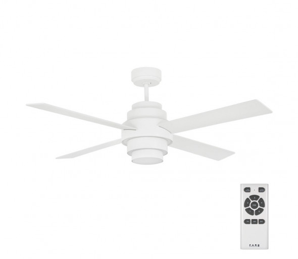 FARO 33397 - LED Wentylator sufitowy DISC FAN 2xLED/35W/230V biały
