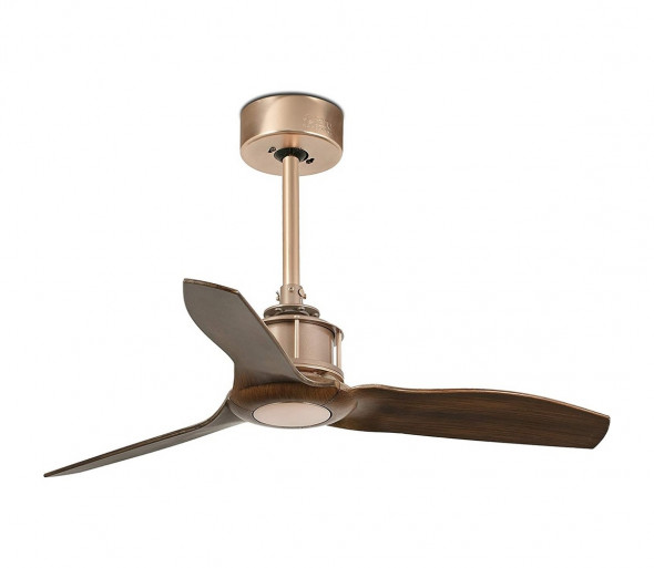 FARO 33423 - Wentylator sufitowy JUST FAN brązowy/miedzianny