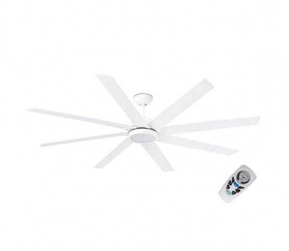 FARO 33553 - LED Wentylator sufitowy CENTURY LED/15W/230V biały