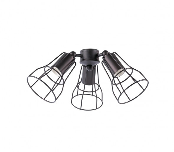 FARO 33714 - Oświetlenie do wentylatora YAKARTA 3xE27/60W/230V brązowa