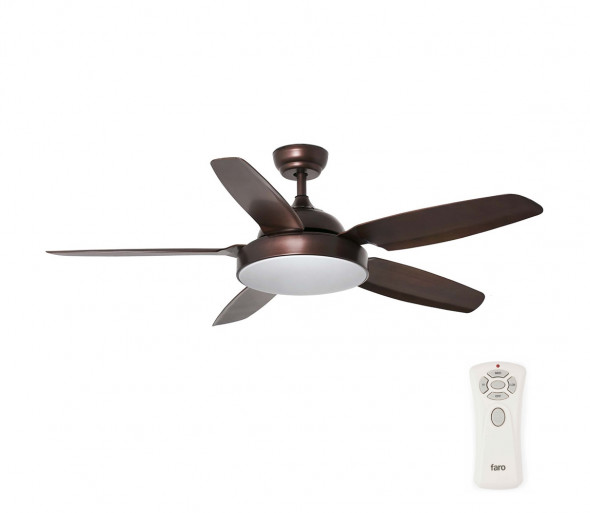 FARO 33780 - LED Wentylator sufitowy LEYTE LED/20W/230V