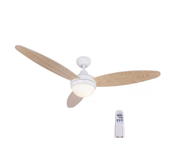 Globo 03612 - Wentylator sufitowy CORDULA 2xE14/40W/230V + pilot