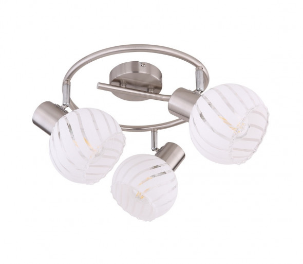 Globo 54025-3 - Oświetlenie punktowe WILLY 3xE27/40W/230V