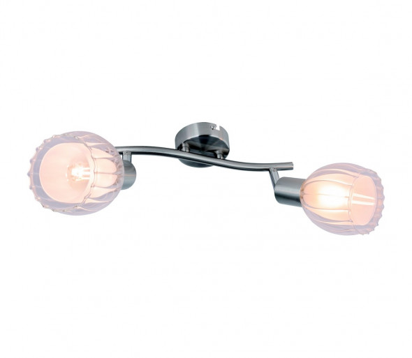 Globo 54988-2 - Oświetlenie punktowe ROSSO 2xE14/40W/230V