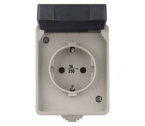 Gniazdo zewnętrzne SCHUKO 250V/16A IP44