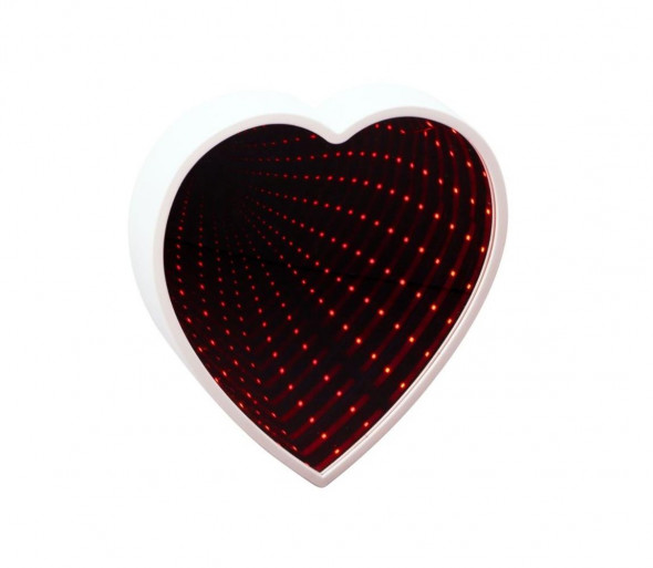 Grundig - LED Lustro HEART LED/3xAA