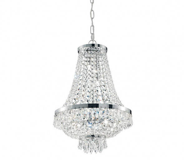 Ideal Lux - Kryształowy żyrandol na łańcuchu CAESAR 12xG9/40W/230V
