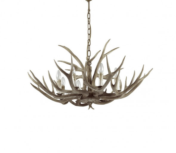 Ideal Lux – Kryształowy żyrandol na lince CHALET 8×E14/40W/230V