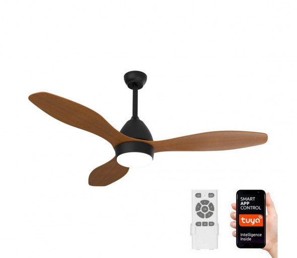 Immax NEO 07141-B-LED Wentylator sufitowy NEO LITE FRESCO 18W/230V Tuya Wi-Fi+ pilot