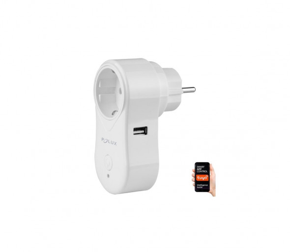 Inteligentne gniazdko SMART 3400W/230V Wi-Fi Tuya + USB