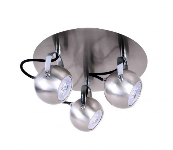 ITALUX FH5953BJ-80 SN - LED Oświetlenie punktowe NICOLA 3xGU10/50W/230V