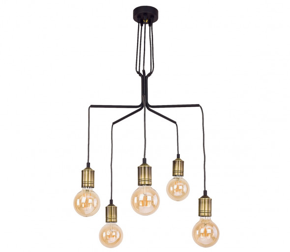 Jupiter 1706 - Żyrandol na lince BORNEO 5xE27/60W/230V