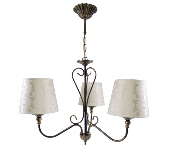 Jupiter 1750 - Żyrandol na łańcuchu SOFIA 3xE27/60W/230V