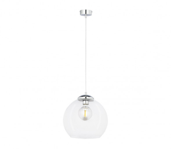 Jupiter 1783 - AS 1 - Żyrandol na lince ASTI 1xE27/60W/230V srebrny