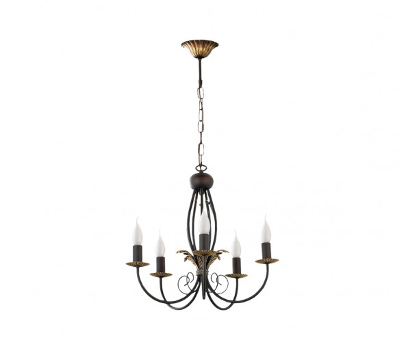 Jupiter 592 - PR 5 -  Żyrandol na łańcuchu PORTO 5xE14/40W/230V