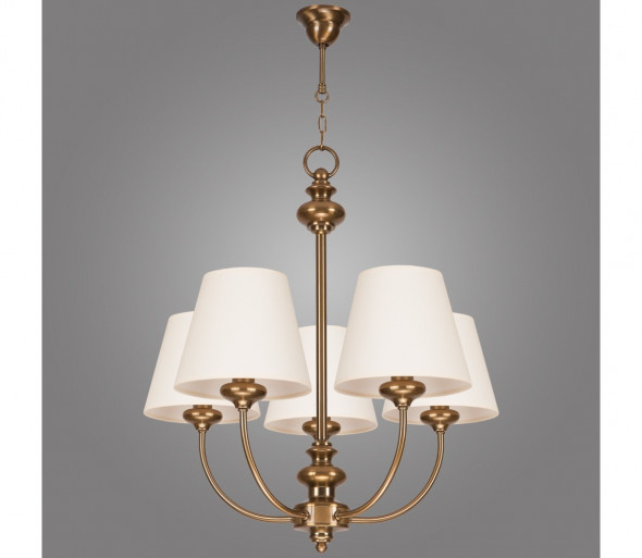 Kemar LR/5/KM - Żyrandol na łańcuchu LABRADO 5xE14/60W/230V