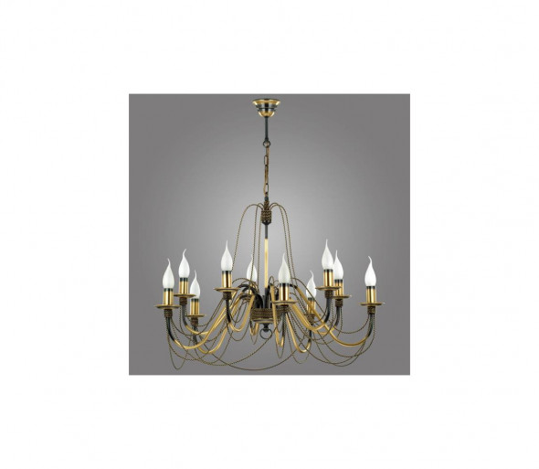 Kemar P/10 - Żyrandol PRETO 10xE14/60W/230V