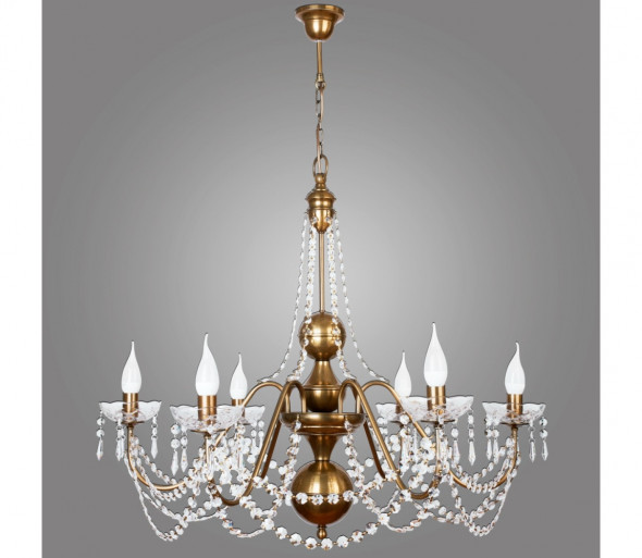 Kemar TO/6 - Żyrandol TOKANTI 6xE14/60W/230V