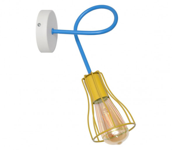 Kinkiet dziecięcy OXFORD 1xE27/60W/230V żółty