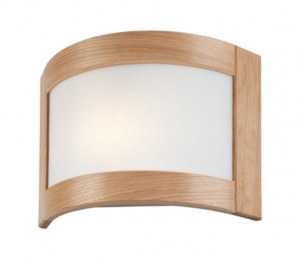 Kinkiet ELODIE 1xE27/60W/230V dąb