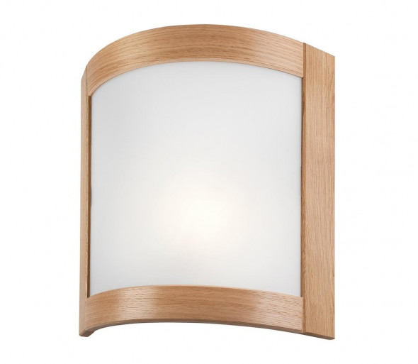 Kinkiet ELODIE 1xE27/60W/230V dąb