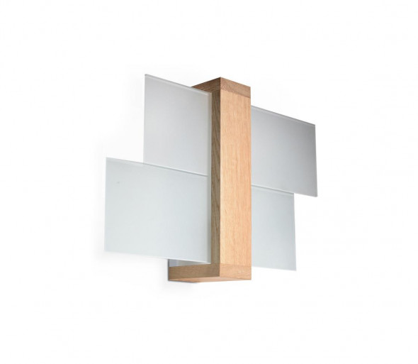 Kinkiet FENIKS 1 1xE27/60W/230V naturalny drewno