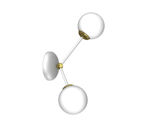 Kinkiet JOY 2xE14/40W/230V biały/złoty