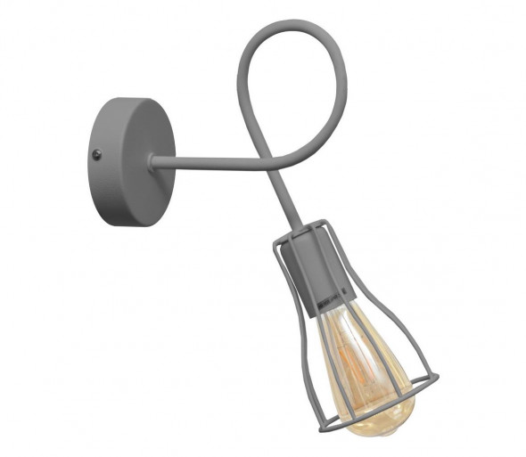 Kinkiet OXFORD 1xE27/60W/230V szary