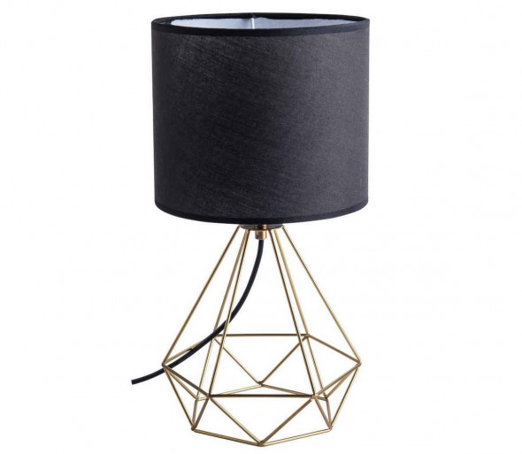 Lampa stołowa HIRA 1xE27/20W/230V czarny