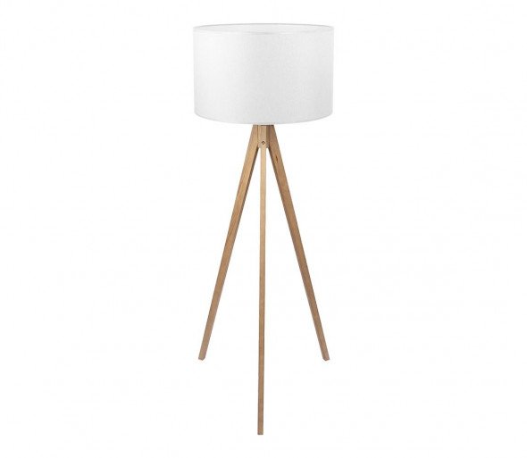 Lampa stołowa TREVISO 1xE27/25W/230V biała/chrom